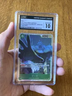 Pica SR Awakening of the New Era ONE PIECE Card Game Japanese Graded CGC 10 Gem - Image 2