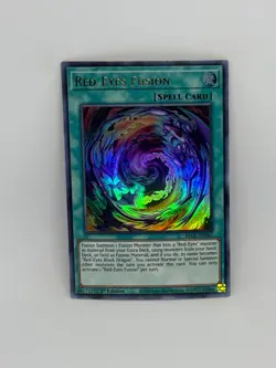 Yugioh Card Red-Eyes Fusion BROL-EN067 ULTRA RARE 1st Ed. - NM - Image 1