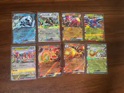 Pokemon TCG 8 EX Card Lot Japanese Mixed Holo -NM - Image 1