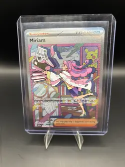 Pokemon TCG Miriam Trainer Card Scarlet & Violet Holo, Sir 251/198 - Image 1