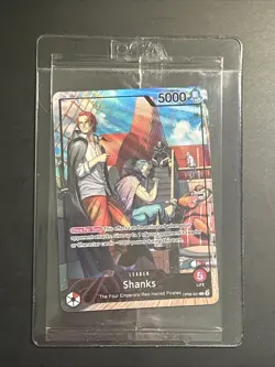 Shanks SEALED (2025 PSA Magazine Promo) OP09-001 One Piece Promotion Cards Foil - Image 1