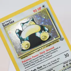 Pokemon TCG - Snorlax 11/64 Jungle Holo Rare WOTC - EXC - Image 1