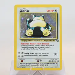 Pokemon TCG - Snorlax 11/64 Jungle Holo Rare WOTC - EXC - Image 2
