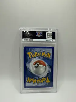 2001 POKEMON GAME MOVIE POKEMON 3 MOVIE PROMO #34 ENTEI-REVERSE FOIL PSA 7 - Image 2