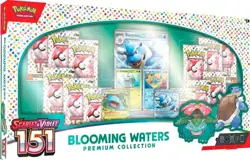 Pokemon Scarlet & Violet 151 Blooming Waters Premium Collection Box Sealed - Image 1