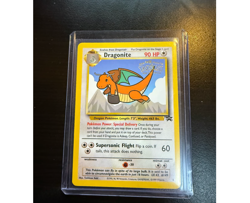 Pokemon TCG Dragonite Black Star Promo Card 1999 Pokemon: The First Movie 05/53 - Image 1