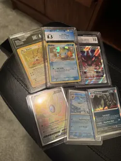 Pokemon Lot – Tag , CGC Slabs - Image 1