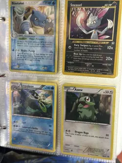 Vintage Pokemon Binder Collection Base Set To Mid Era Ultra Rares Holos C/UC - Image 5