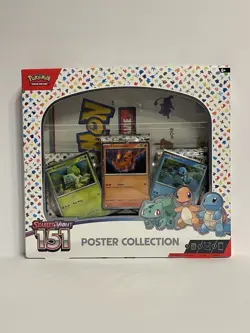 Pokemon TCG Scarlet Violet 151 Poster Collection Box New Factory Sealed Pokemon - Image 1