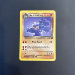 Dark Machamp 27/82 - Pokemon TCG - Team Rocket - Non Holo Rare - WOTC 💪 - Image 1