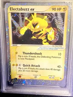 🔥 PSA 9 Electabuzz ex 97/109 Pokemon TCG EX Ruby & Sapphire Holo 🔥 - Image 3