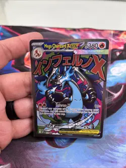 Mega Charizard X EX 023 Black Star UPC Promo Phantasmal Flames Pokemon TCG - Image 3