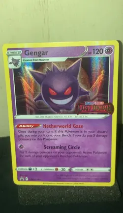 Pokemon Gengar SWSH241 Lost Origin Promo Holo NEAR MINT NVR PLAYED - Image 4