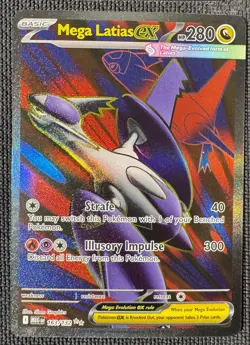 MEGA LATIAS EX 163/132 ULTRA RARE MEGA EVOLUTION POKEMON NM - Image 1