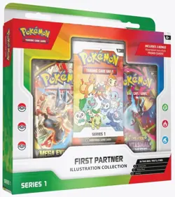 🔥PRESELL🔥 Pokemon TCG First Partner Illustration Collection Box Series 1 Seal - Image 2