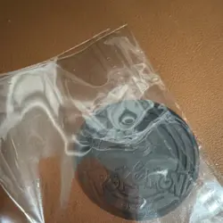 Pokemon Lucario Holofoil Flip Coin Blue Plastic Official TCG Collectible - Image 2