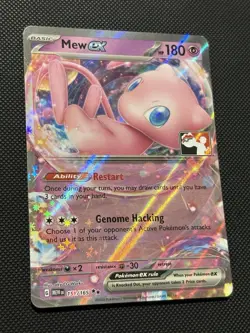 Pokemon Play Prize Pack Series 5 - Mew ex - 151/165 - Full Art Promo - MINT - Image 5