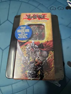 Yugioh 2005 GILFORD THE LIGHTNING Holiday Tin - Mint Condition - Factory Sealed! - Image 1
