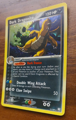 Dark Dragonite 15/109 (Team Rocket Returns) Holo Vintage Pokemon Card LP - Image 2