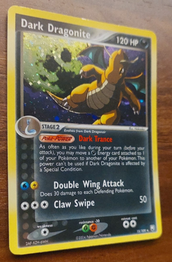Dark Dragonite 15/109 (Team Rocket Returns) Holo Vintage Pokemon Card LP - Image 3