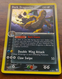 Dark Dragonite 15/109 (Team Rocket Returns) Holo Vintage Pokemon Card LP - Image 5