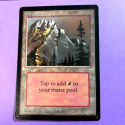 3X MTG MAGIC CARDS ORIGINAL BETA LANDS: PLAINS, SWAMP & MOUNTAIN. FREE SHIPPING - Image 2