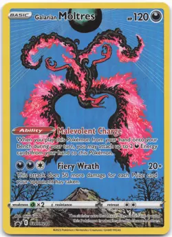 SWSH: Sword & Shield Promo Cards #SWSH284 Galarian Moltres - Image 1