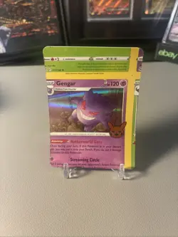 Gengar Trick or Trade NFC Miscut Error Rare Pokemon Card 🔥 - Image 1