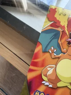 2000 Pokemon Charizard #06 Topps PC3 TV Animation Clear Card Variant - Image 4