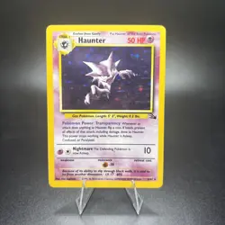 Pokemon Vintage Card TCG Haunter Fossil 6/62 holo rare 1999 WOTC LP -g - Image 1