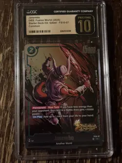 Janemba FS10-07 GRADED Dragon Ball Legends Card - Image 1