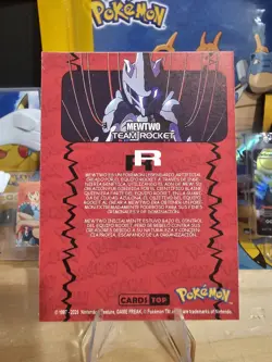 [NON TCG; Read Desc.] Cards Top Team Rocket Set - Mewtwo & Giovanni - Image 4