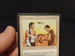 Magic The Gathering MTG Weatherlight Debt of Loyalty LP/NM Vintage Card 1997 - Image 2