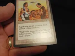 Magic The Gathering MTG Weatherlight Debt of Loyalty LP/NM Vintage Card 1997 - Image 4