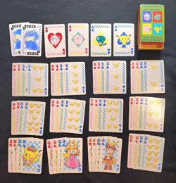1998 Pokemon pipipi Adventure Playing Cards Deck Ciao Appendix Japanese Vintage - Image 1