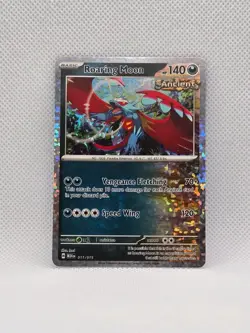 Pokemon Roaring Moon 011/015 McDonald's 2024 Promo Holo English TCG Card - Image 1