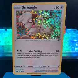 Pokemon TCG Smeargle McDonald's Promos 2022 Holo Rare Card 15/15 - Image 1