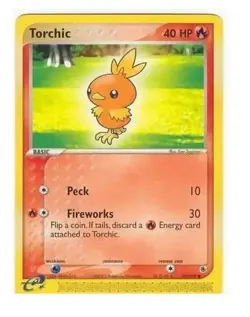TORCHIC 73/109 Pokemon TCG EX Ruby & Sapphire Base LP-EXC BUY 2 CARDS GET 1 FREE - Image 1
