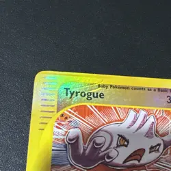 Tyrogue 63/147 Aquapolis 2002 Reverse Holo Pokemon Card NM - Image 3