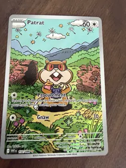 Pokemon TCG Patrat 152/086 White Flare Illustration Rare Card NM/M Condition - Image 2