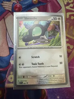 2024 Scarlet & Violet Shroodle #99 Promo LP Pokemon Card - Image 1