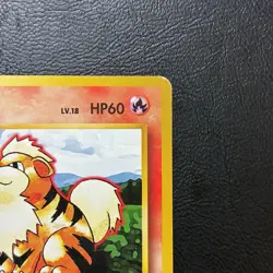 Growlithe No. 058 No Rarity Base Set Japanese Pokemon Card Nintendo From Japan - Image 4
