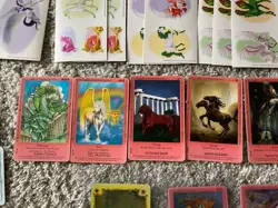 Bella Sara Lot of 210 Cards 3 Foils 13 Rares 1st/2nd Ser + More Stickers Codes - Image 3