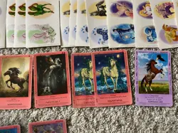 Bella Sara Lot of 210 Cards 3 Foils 13 Rares 1st/2nd Ser + More Stickers Codes - Image 4