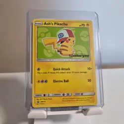 Ash's Pikachu SM Promo Full Set + Promo Card - RARE Pokemon SET - Image 3