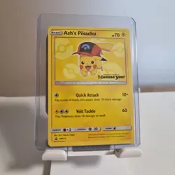 Ash's Pikachu SM Promo Full Set + Promo Card - RARE Pokemon SET - Image 5