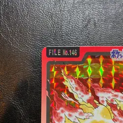Moltres No. 146 Prism Bandai Carddass Japanese Pokemon Card Nintendo From Japan - Image 3
