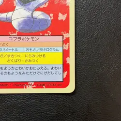 Arbok Topsun No Number Error Blue Back Japanese Pokemon Card Nintendo From Japan - Image 5