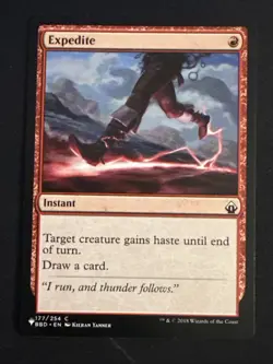 1x Expedite (177) The List - Reprints LP MTG Magic the Gathering x1 MKE - Image 1