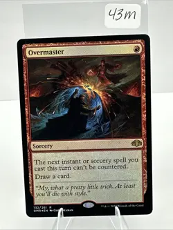 Overmaster - MTG Foil Dominaria Remastered DMR MINT 132 R - Image 5